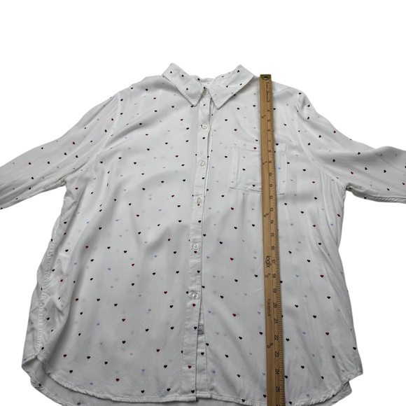 Rails Rocsi Multi Hearts Button Down Shirt - Picture 11 of 13